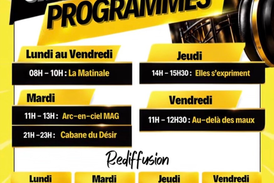 Grille de programmes pour ne plus rien MANQUER!